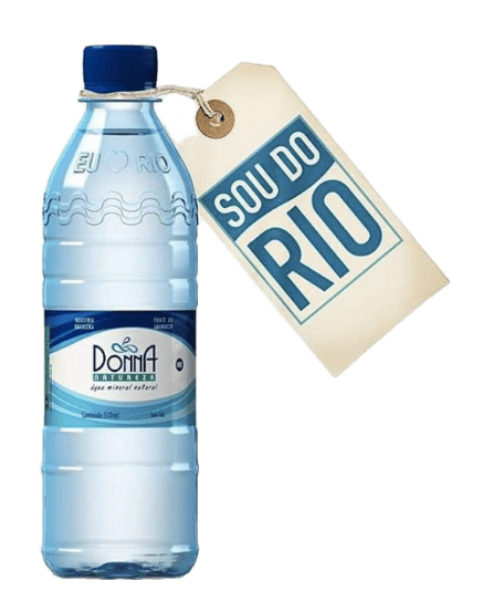Garrafa Donna Natureza com selo Sou do Rio