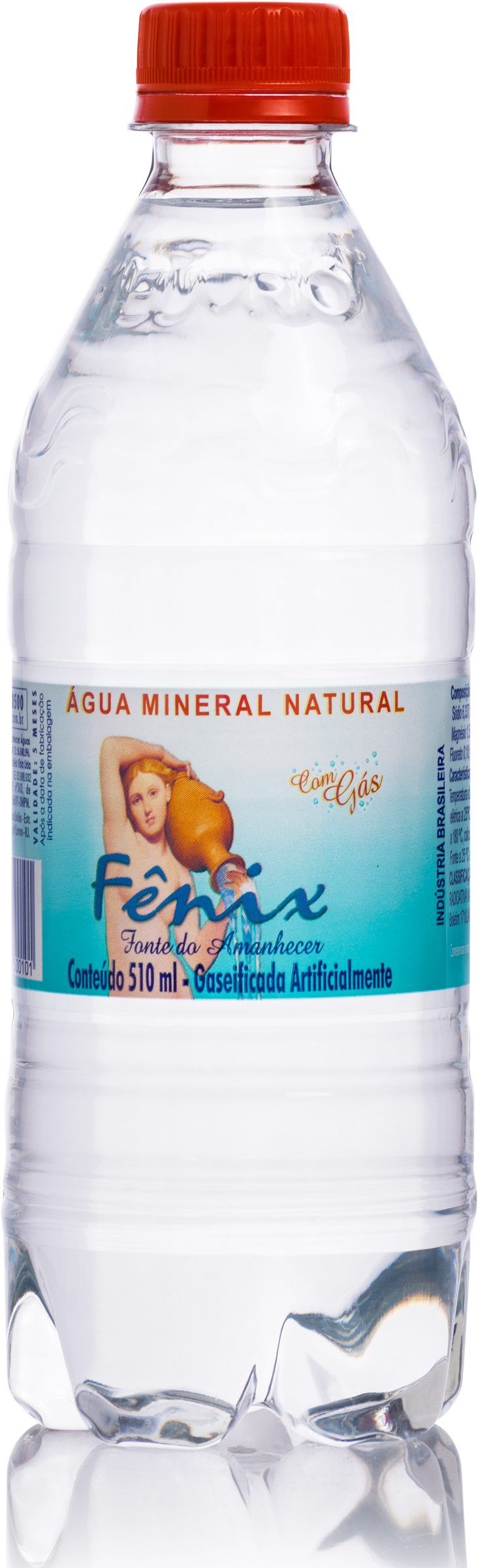 Água Fênix 510 ml Com gás