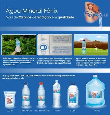 Apresentação institucional da Água Fênix